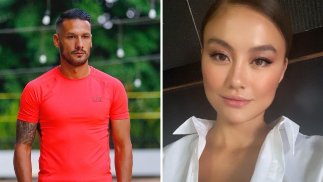 Raphael Maitimo dan Agnez Mo digosipkan pacaran. Foto: @agnezmo / @raphaelmaitimo