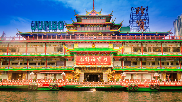 Jumbo Floating Restaurant di Hong Kong