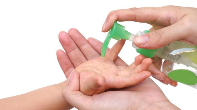 Ilustrasi hand sanitizer
