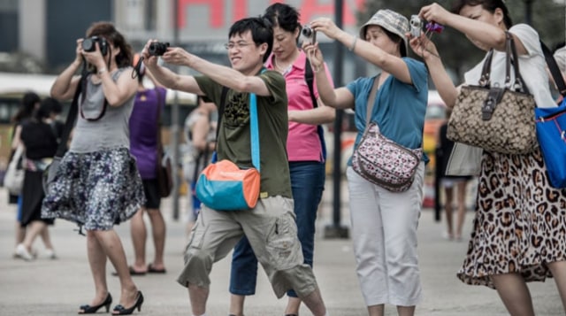 Ilustrasi turis China. Foto: Istimewa