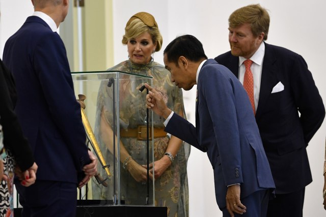 Jokowi terima kunjungan Raja dan Ratu Belanda