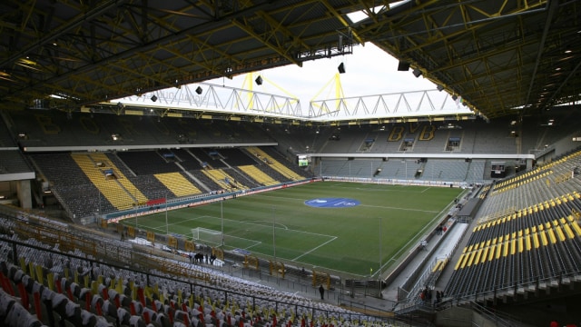 Markas Borussia Dortmund, Signal Iduna Park. Foto: AFP/John MacDougall