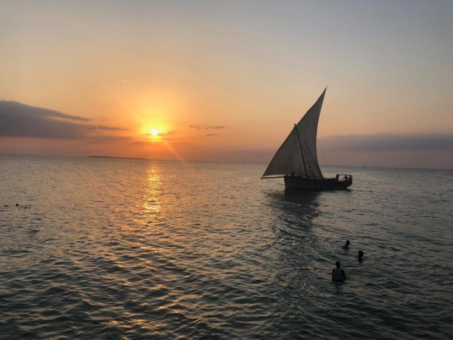 Dhow, perahu tradisional Zanzibar (Gambar: koleksi pribadi)