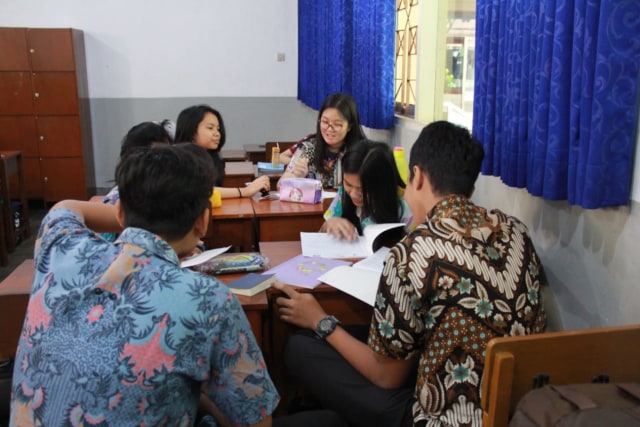 Aktivitas pendidikan interreligious di SMA Bopkri 1 Yogyakarta. Foto: dok. SMA Bopkri 1.
