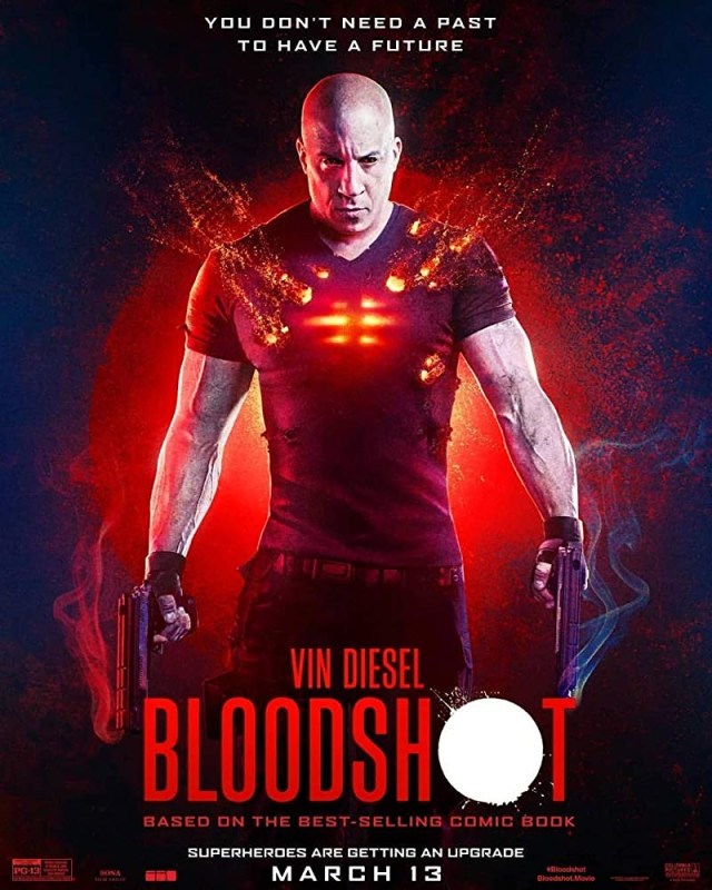Poster film Bloodshot. Dok: IMDb