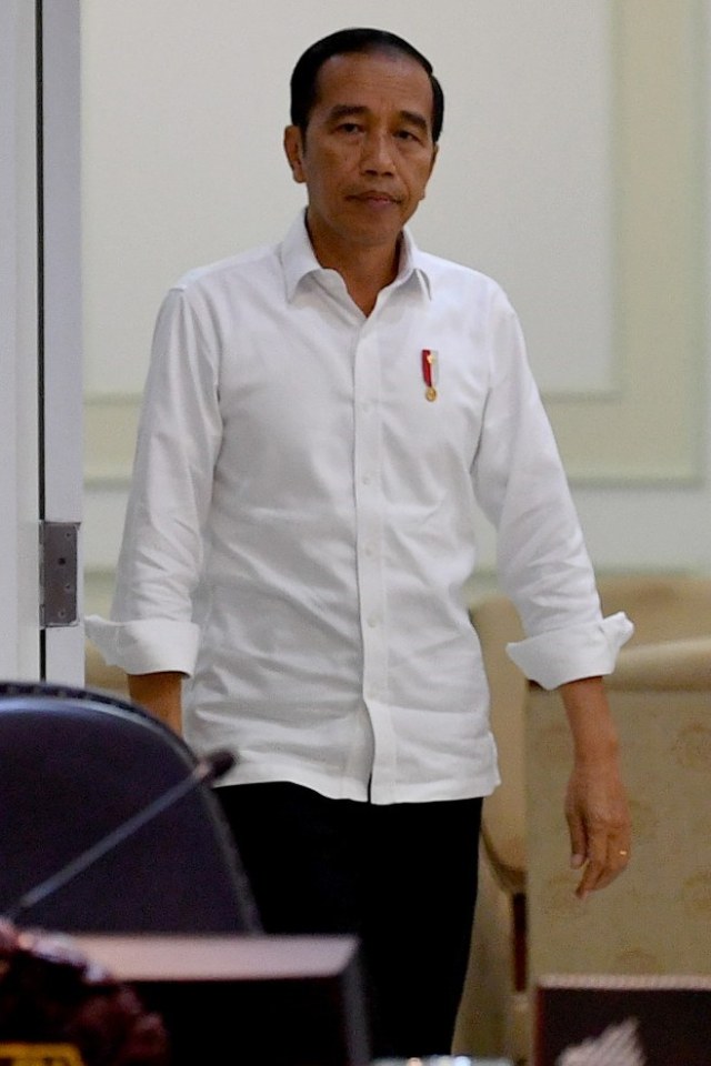 Presiden Joko Widodo. Foto: ANTARA FOTO/Sigid Kurniawan