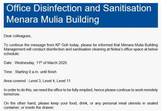 Nokia Bantah Karyawan di Jakarta Meninggal Akibat Virus Corona (1765)