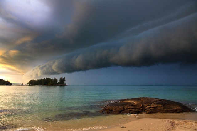 Ilustrasi pulau Tuvalu Foto: Shutter Stock
