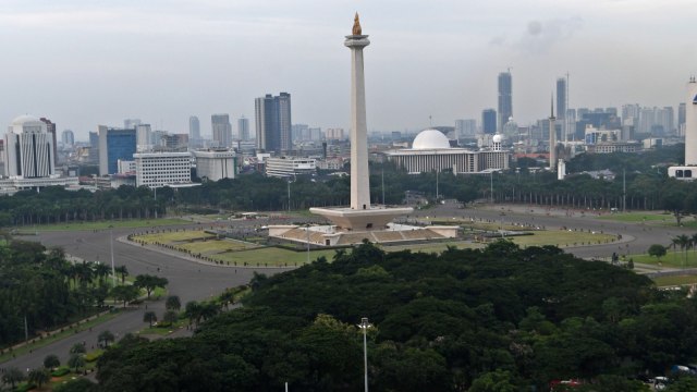 Monumen Nasional Jakarta Foto: ANTARA FOTO/Aditya Pradana Putra