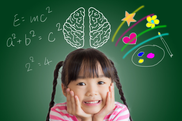 com-Ilustrasi anak cerdas dan ceria Foto: Shutterstock