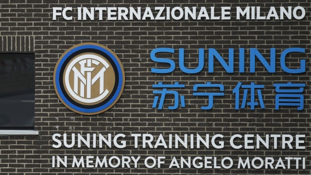 Pusat latihan Inter Milan di Appiano Gentile. Foto: Reuters/Daniele Mascolo