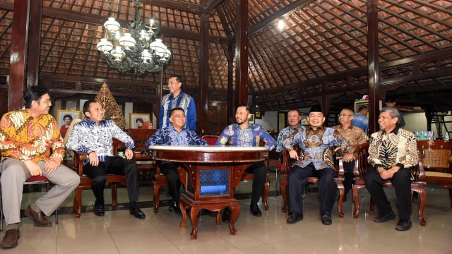 Pertemuan Ketum Demokrat Susilo Bambang Yudhoyono dengan Presiden PKS Sohibul Iman. Foto: Dok. Istimewa