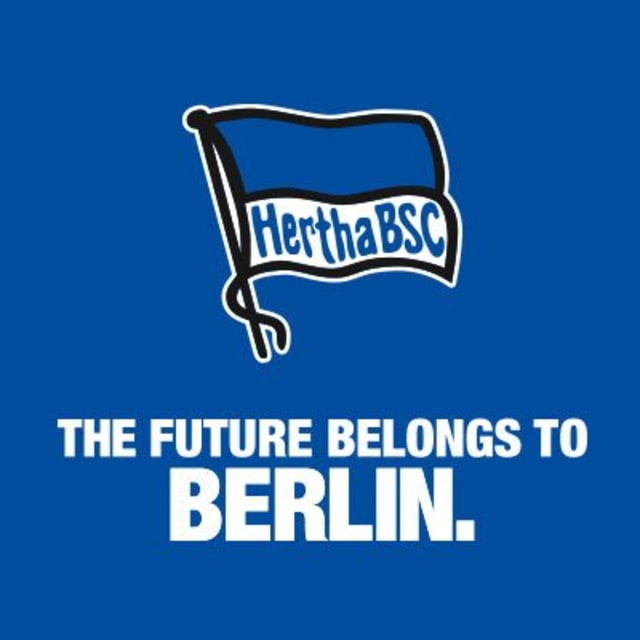 Hertha Berlin SC logo. Photo : @herthabsc_en