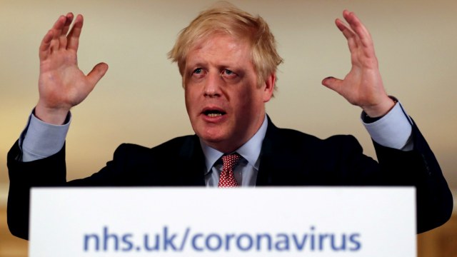 Perdana Menteri Inggris, Boris Johnson. Foto: REUTERS/Simon Dawson
