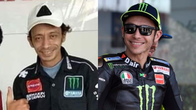 mirip valentino rossi