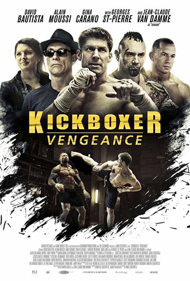Poster Film Film Kickboxer Vengeance. Dok: IMDb