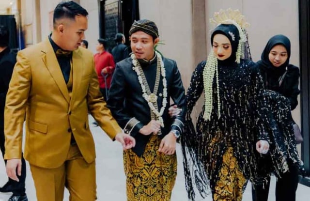 Resepsi pernikahan Evan Dimas dan Dewi Zahra
