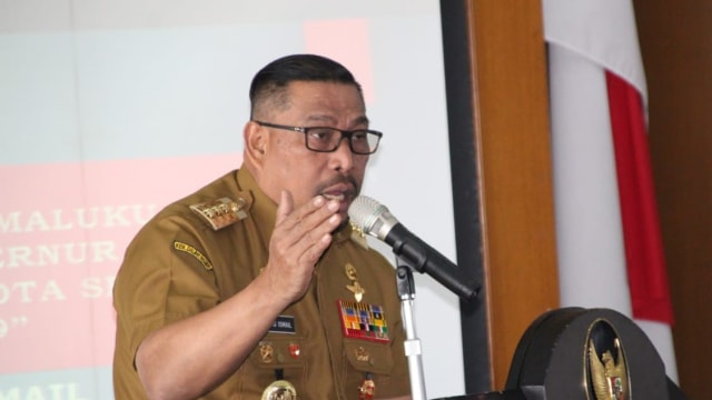 Gubernur Maluku, Murad Ismail (Foto: doc. ambonnesia)