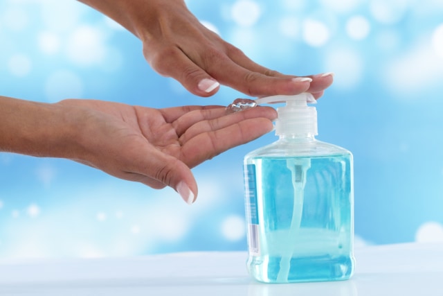 Ilustrasi Hand Sanitizer Foto: Dok. Shutterstock