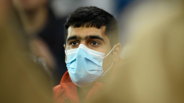 Virus corona di sepak bola Spanyol (Ilustrasi). Foto: AFP/Oscar Del Pozo