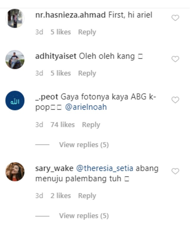 Begini Tampilan Ariel Noah Yang Disebut Mirip Abg K Pop Saat Pakai Masker Kumparan Com Begini Tampilan Ariel Noah Yang Disebut Mirip Abg K Pop Saat Pakai Masker Kumparan Com