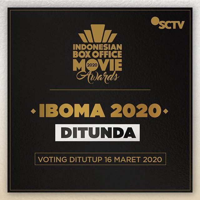 Penundaan IBOMA 2020. Foto: Instagram @sctv