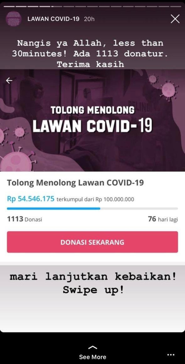Rachel Vennya Berhasil Galang Dana Rp 1 Miliar untuk Pencegahan Virus Corona (8041)
