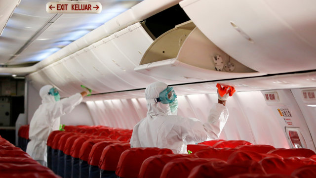 Pemberishan pesawat Lion Air's Boeing 737-800