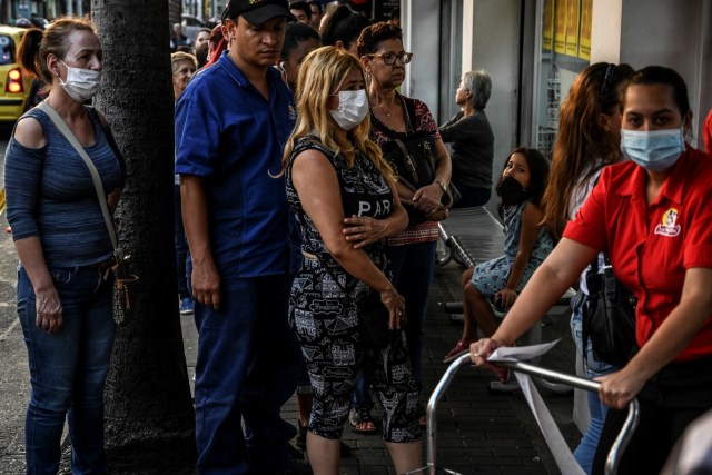 Panic buying, Kolombia, supermarket