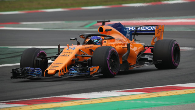 Mobil F1 McLaren musim 2018. Foto: Reuters/Albert Gea