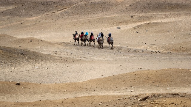 Ilustrasi gurun di Arab Foto: AFP/Mohamed el-Shahed