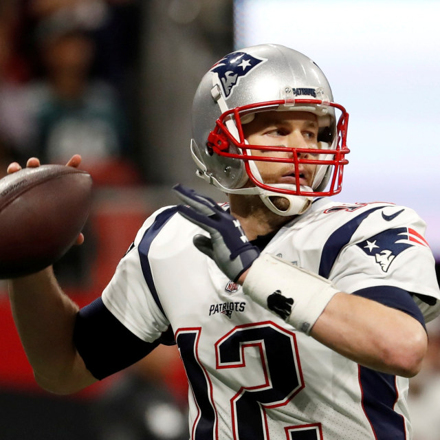 Tom Brady saat berseragam New England Patriots. Foto: REUTERS/Kevin Lamarque