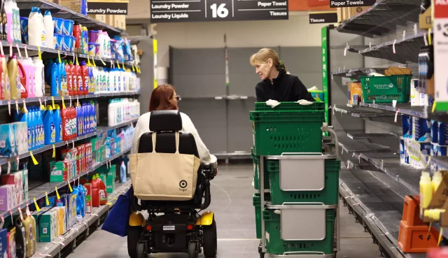 Suasana Supermarket di Australia 