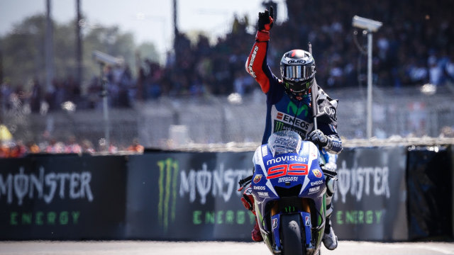 Jorge Lorenzo  di GP Prancis 2015. Foto: Dok. MotoGP