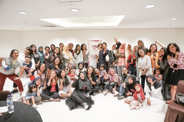 Komunitas Single Moms Indonesia. Foto: Maureen Hitipeuw