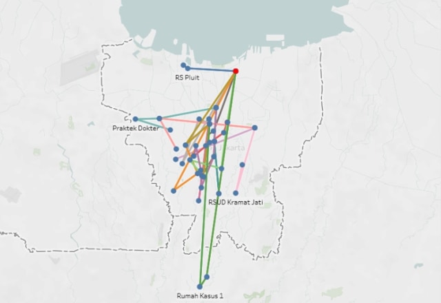 Daftar Lengkap Sebaran 224 Orang Positif Virus Corona di Jakarta