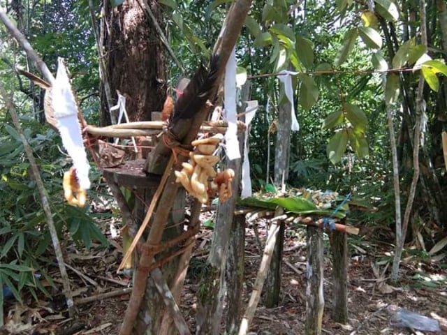 Cegah Corona, Warga Dayak Kalbar di Perbatasan Malaysia Gelar Ritual Ba'samsam (984091)