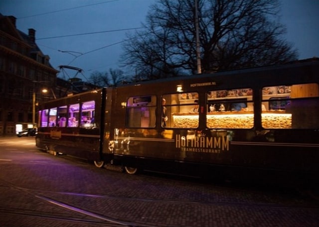 Hoftrammm: Transportasi wisata sekaligus kuliner k has Den Haag -- Sumber: Hoftrammm https://www.hoftrammm.nl/en.