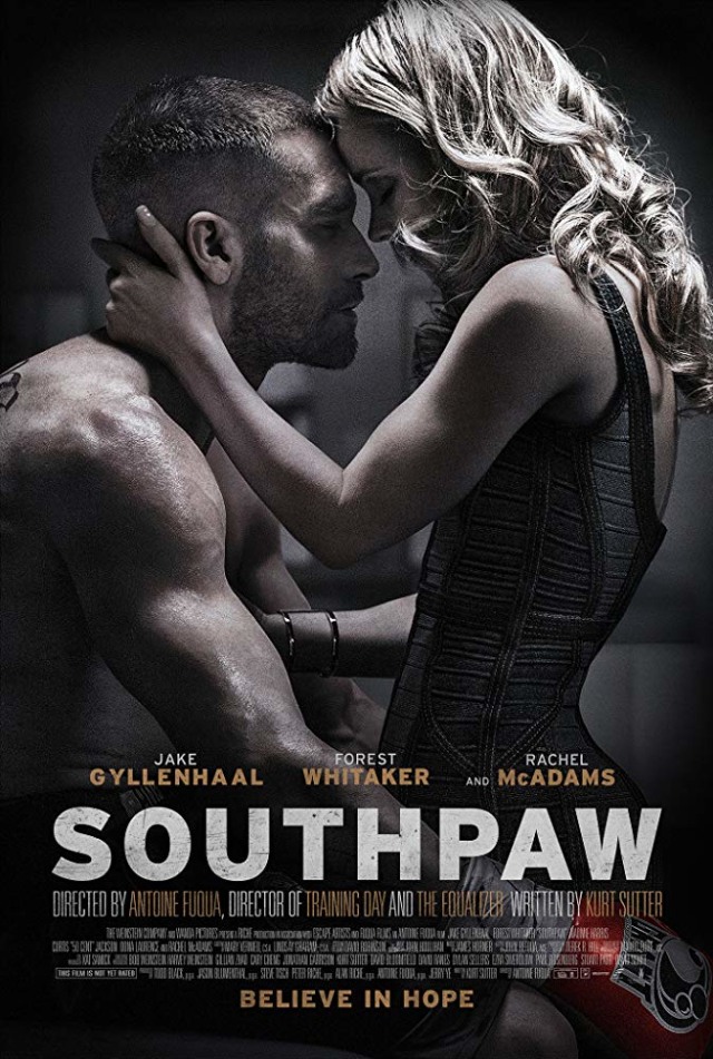 Poster film Southpaw. Dok: IMDb