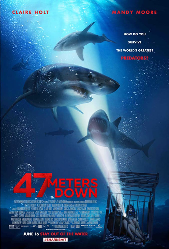 Poster film 47 Meters Down. Dok: IMDb