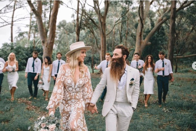Pernikahan Scott Maggs dan Emma Metcalf Foto: Instagram @emma_metcalf