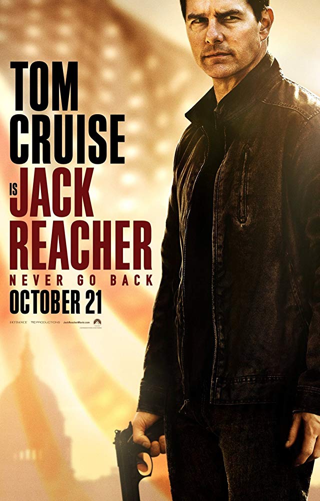 Poster film Jack Reacher: Never Go Back. Dok: IMDb