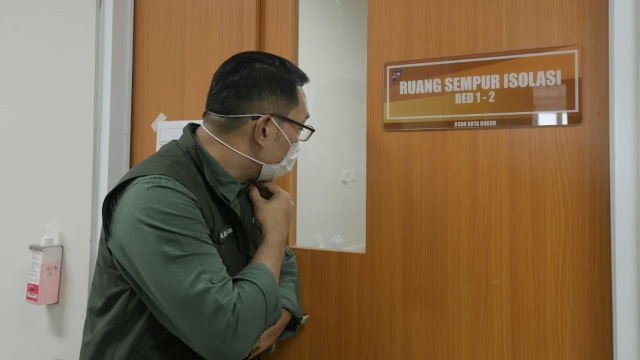 Ridwan Kamil jenguk Bima Arya di Bogor. Foto: Dok. Pemprov Jabar