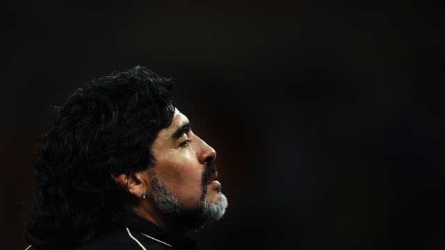 Maradona resmi  latih klub Divisi Dua Liga Meksiko. Foto: Laurence Griffiths/Getty Images