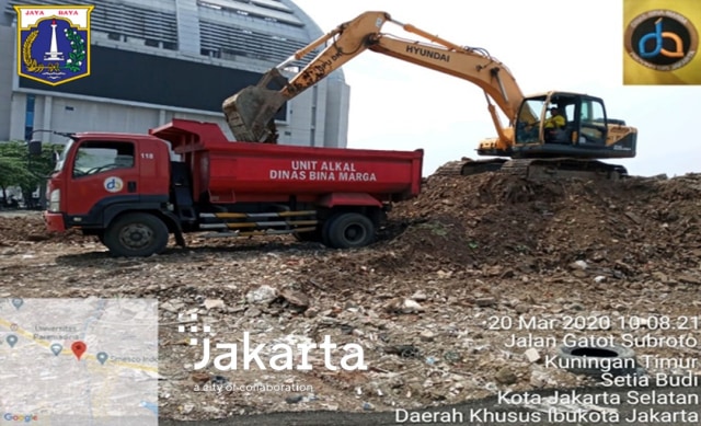 Pemprov DKI Sediakan Lahan di Gatot Subroto untuk Gudang Medis Terkait Corona (4931)