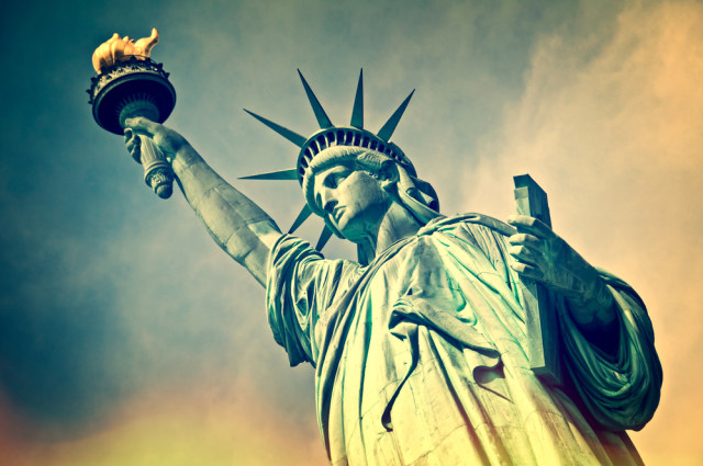 Patung Liberty salah satu ikon di Amerika Serikat Foto: Shutter Stock