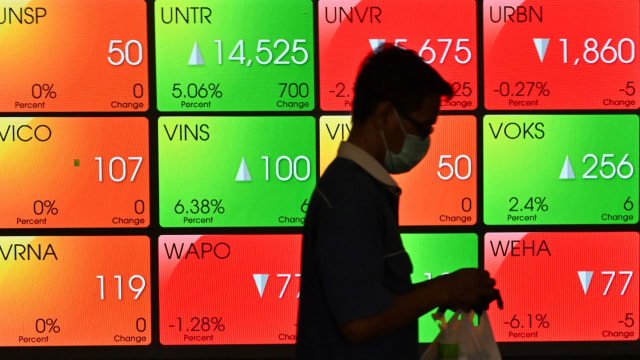 Papan pergerakkan saham Indonesia, Bursa Efek Indonesia