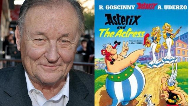 Uderzo dan Asterix. Dok: Wikimedia Commons.