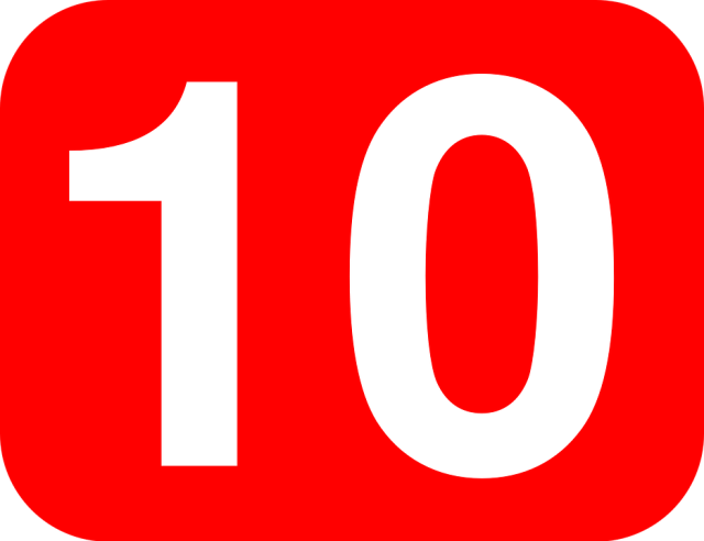 Ilustrasi Nomor 10. Sumber Foto: Pixabay.com