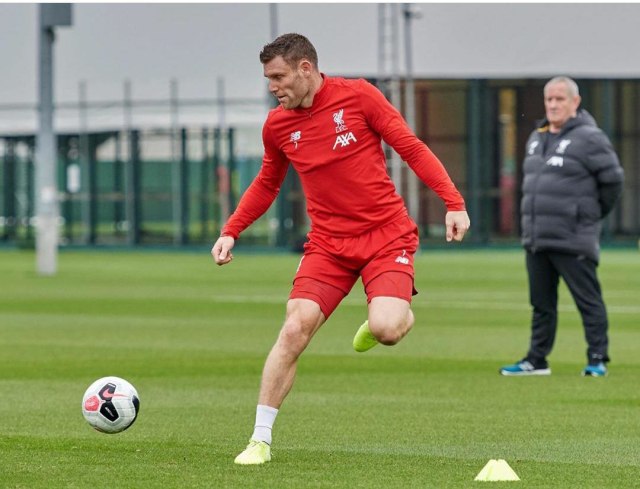 Sumber foto: Instagram James Milner